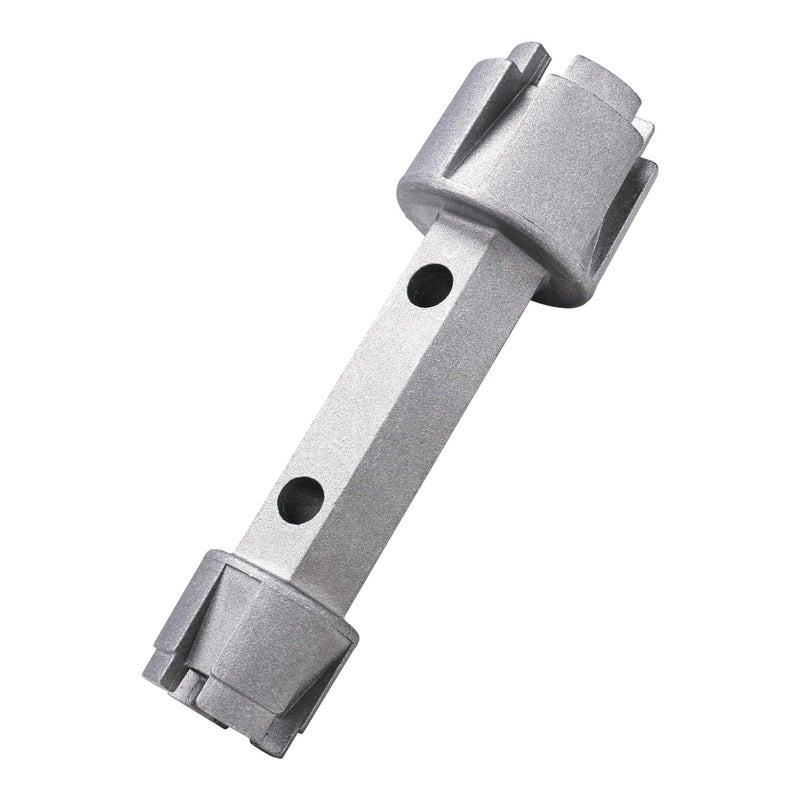 HAUTMEC Tub Drain Remover Wrench Tool Heavy Duty Aluminum Shower Bathtub Drain Removal Tool PL0030 - Image 1
